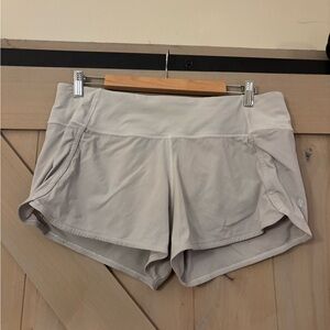 Lululemon white Athletic Shorts